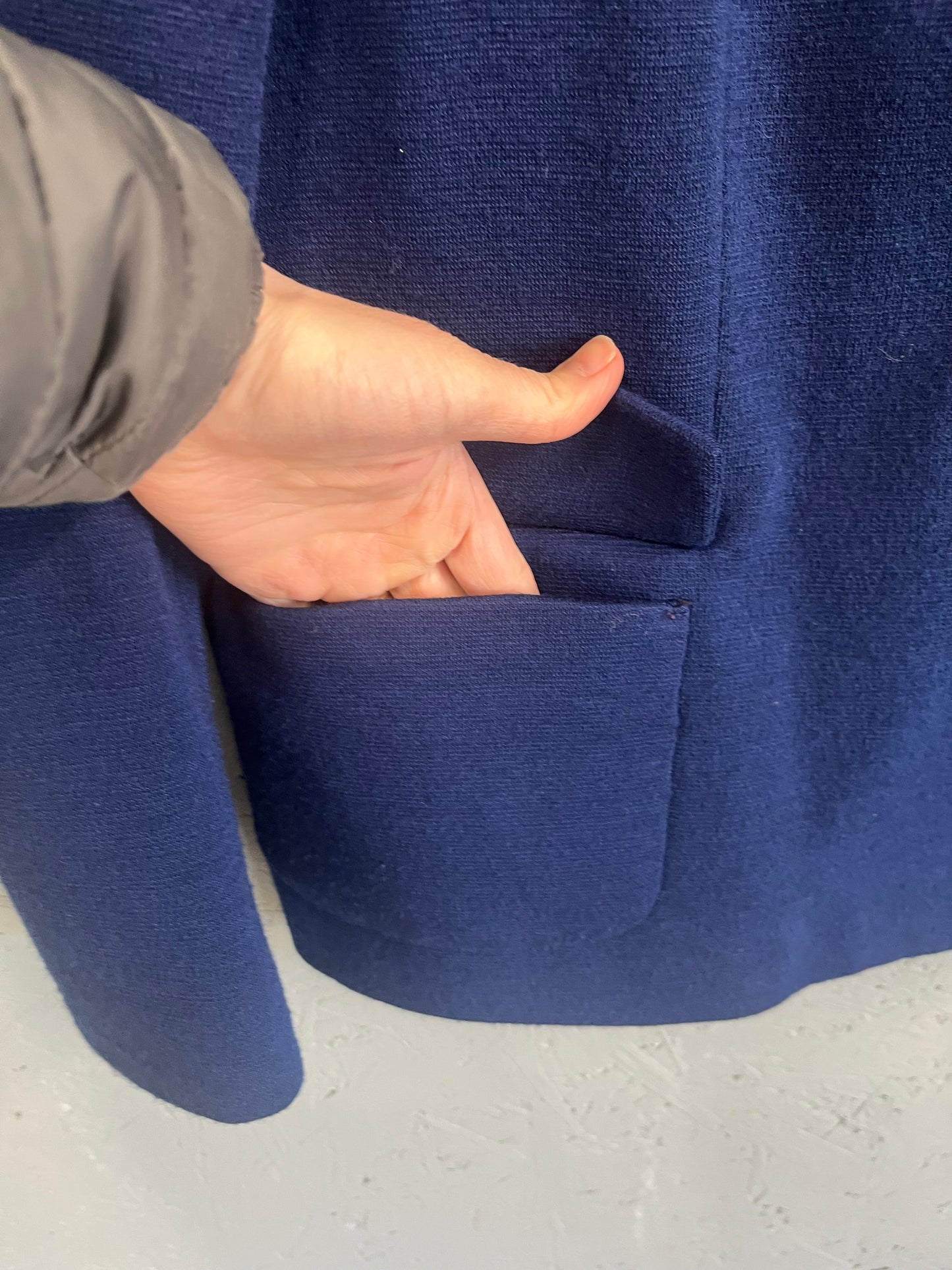 Vintage Clothing- Vintage Blazer - Blue - size 12- Frock33