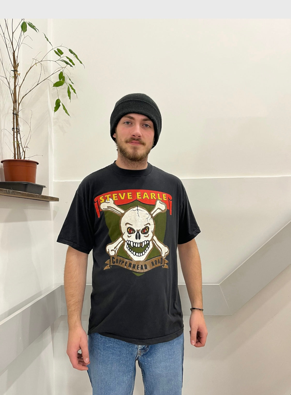 Vintage Clothing - Band Tee- Steve Earl- Tour T-shirt- Copperhead Road- Frock33