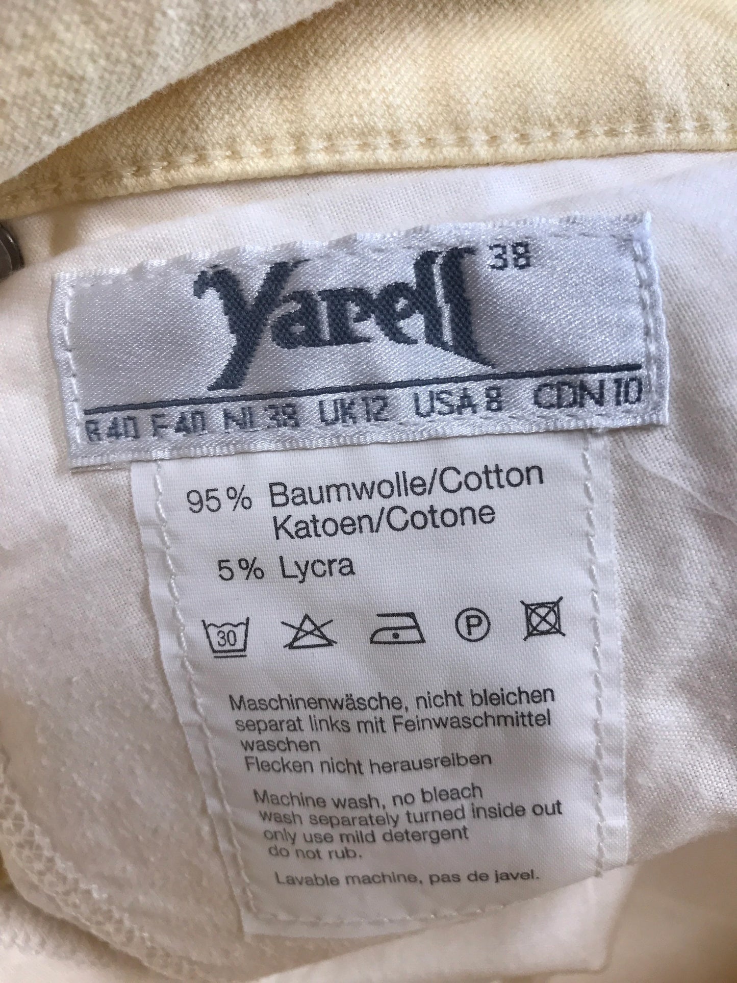 Vintage Jeans - 90s Straight Leg Jeans size 10 by Yarell- High Rise Jeans - Frock33