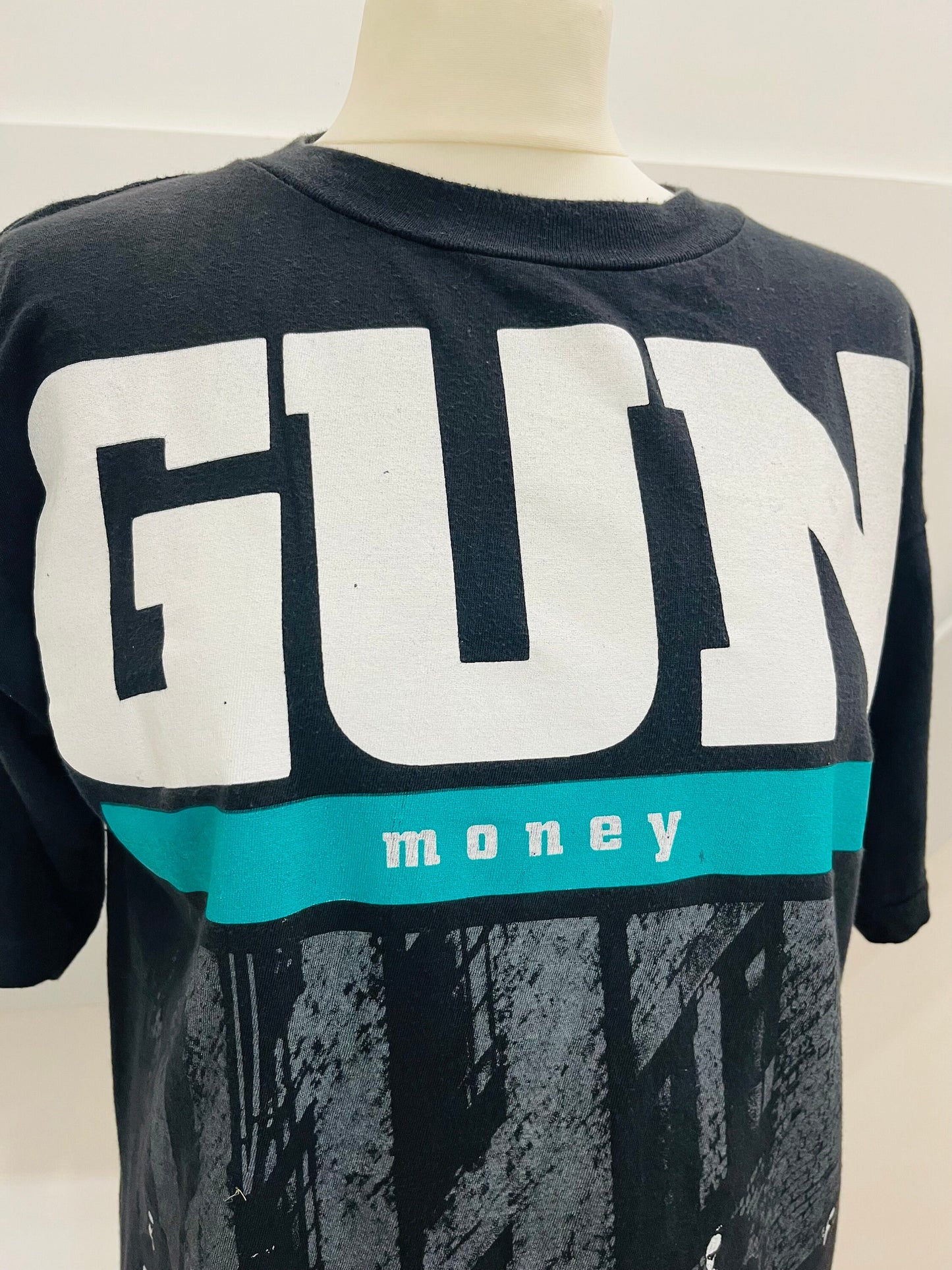 Vintage Clothing | - Vintage Band T shirt- Gun- Money- Everybody Loves Her -UK tour -1989 - Frock33