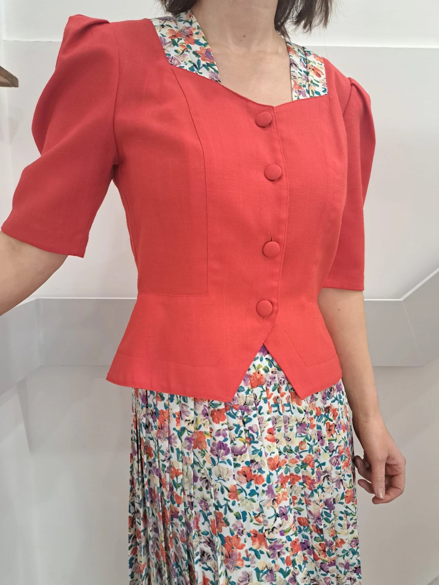 Vintage Clothing - Vintage Matching Suit - Two Piece - 1980s - by Richard Roberts - Blazer and Skir- Frock33