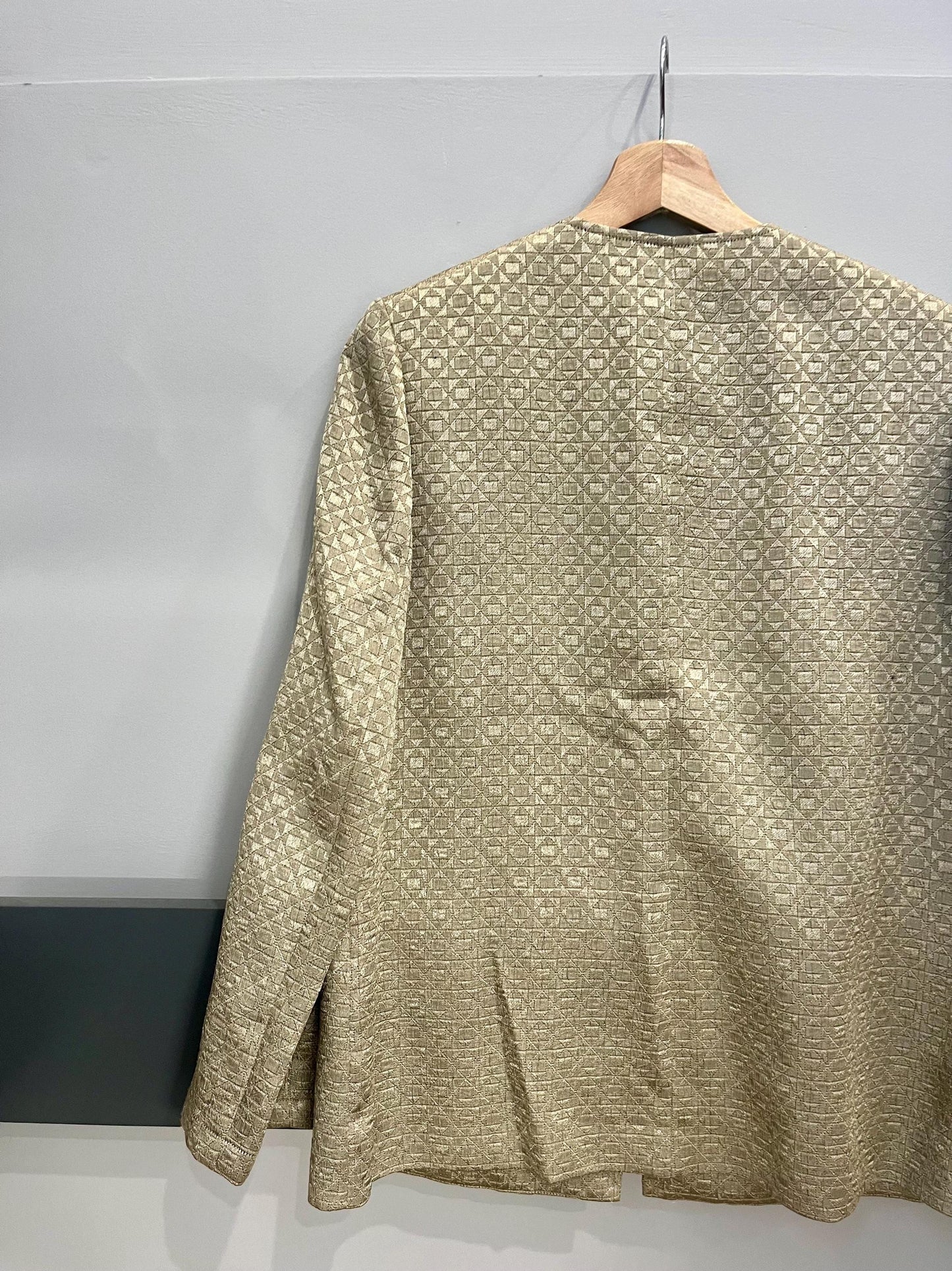 Vintage Clothing - Vintage Blazer - Gold Blazer by Eastex - 1980s - Frock33