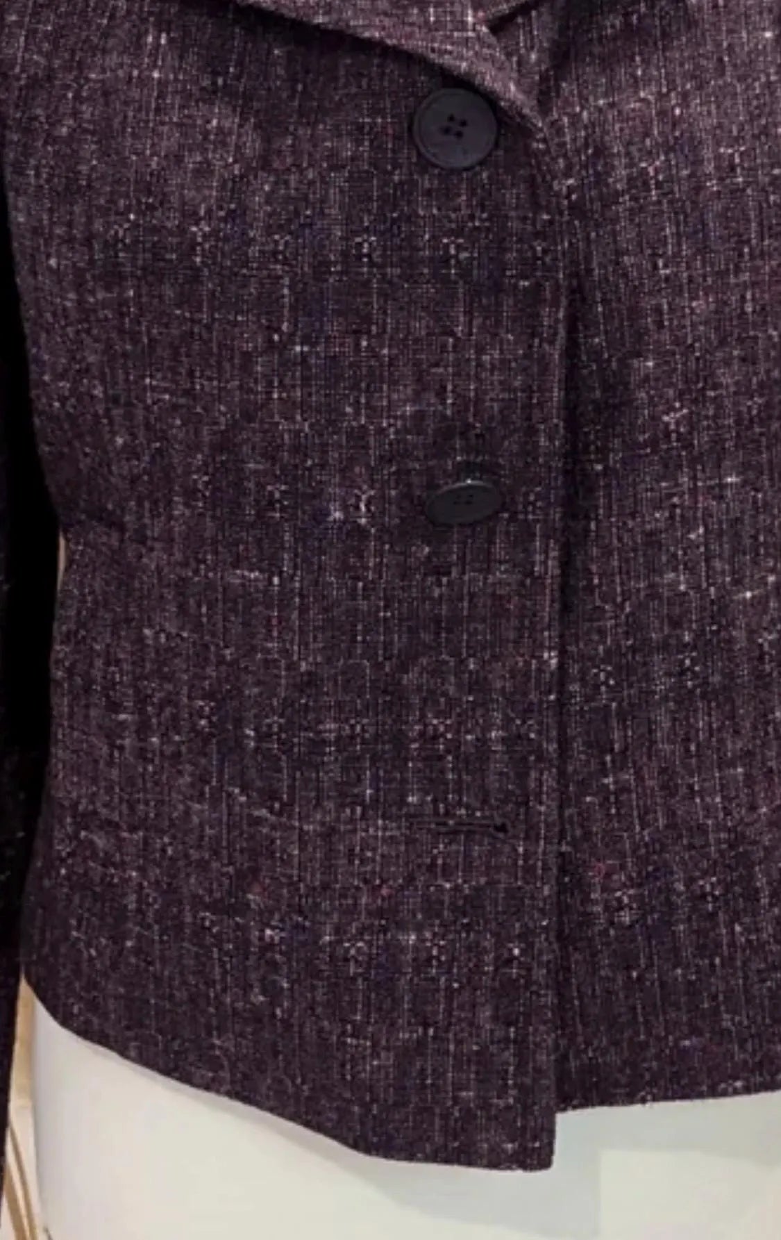 Vintage Clothing - Vintage Blazer - Jacket by Lakeland - Size 10/12 UK - Purple - Frock33