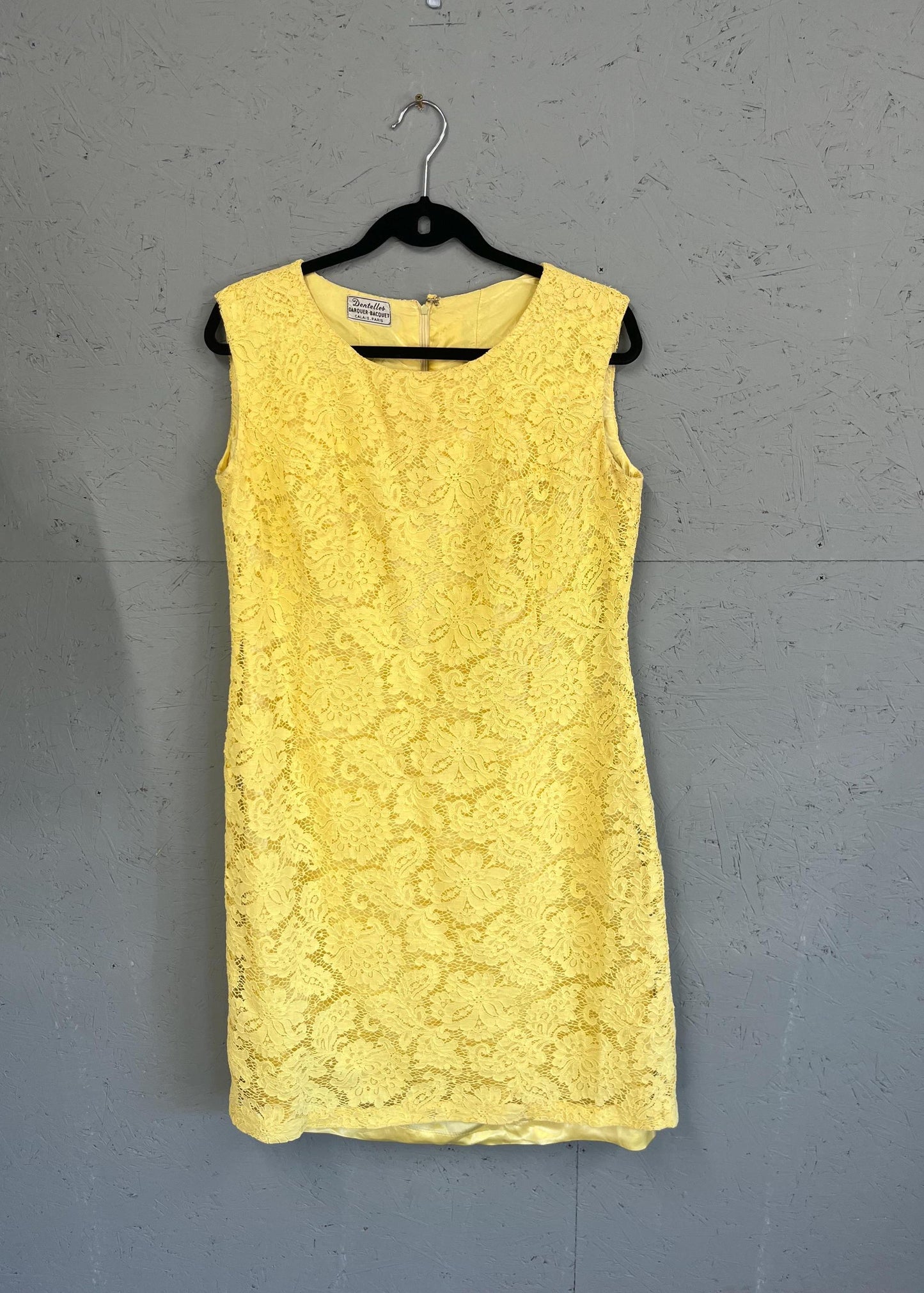 Vintage Clothing- Vintage Dress - yellow - Frock33