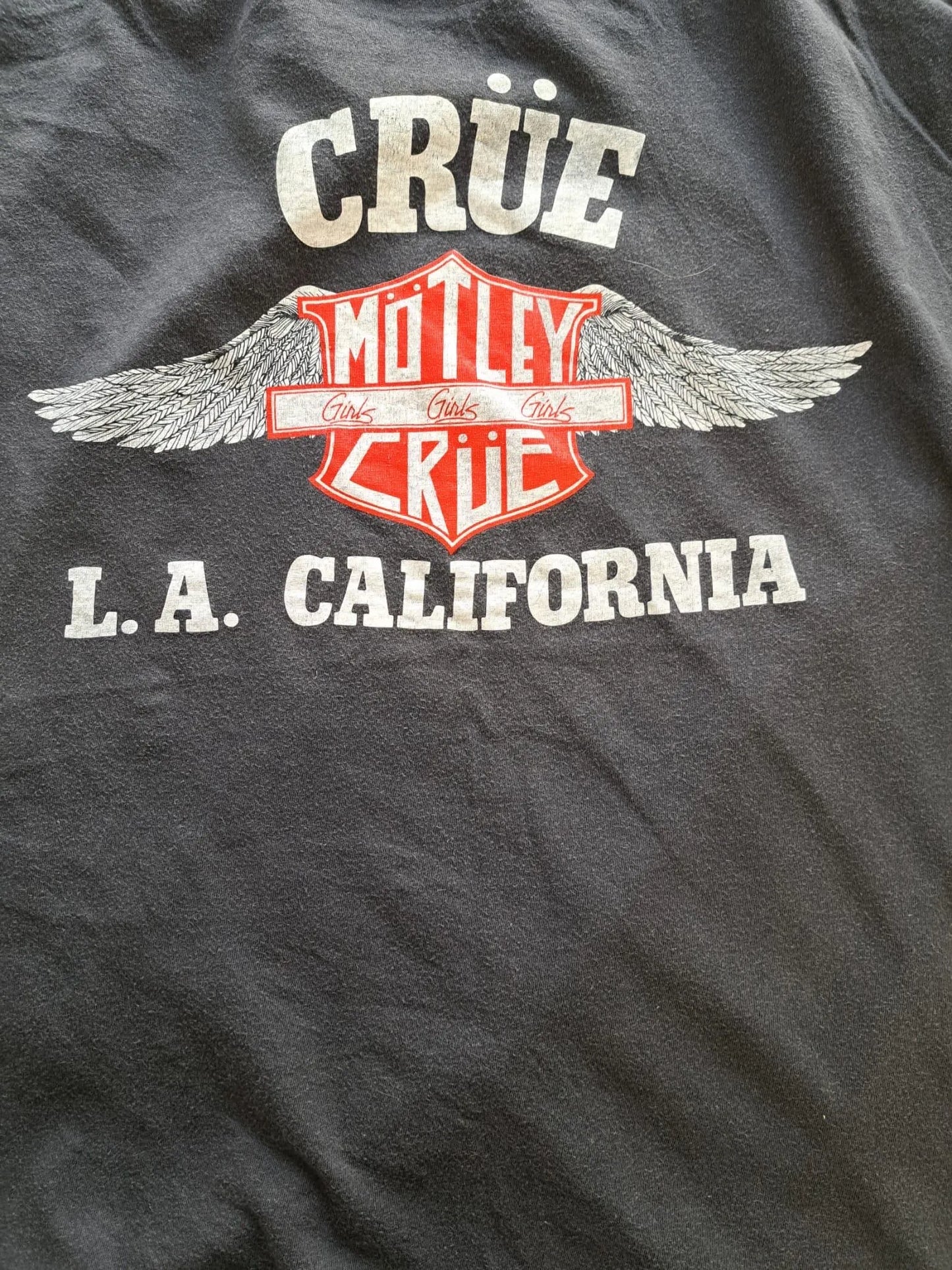 Vintage Clothing | Motley Crue Band Tee- 90s | 90s music memorabilia- Frock 33 (Copy)