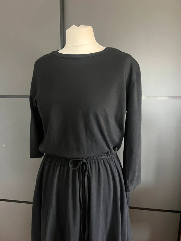 Maxi Dress | Maxi Dress | Black | With Pockets | Size 12-14