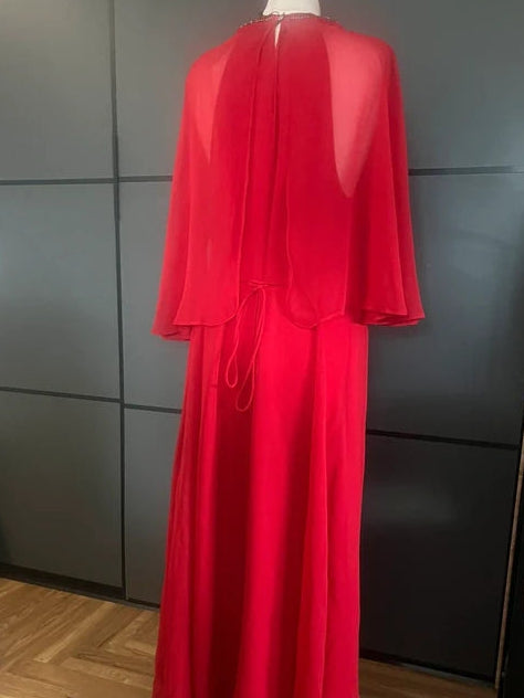 Maxi Dress | Occasion wear | Red | Wallis| Size 14 | Frock33