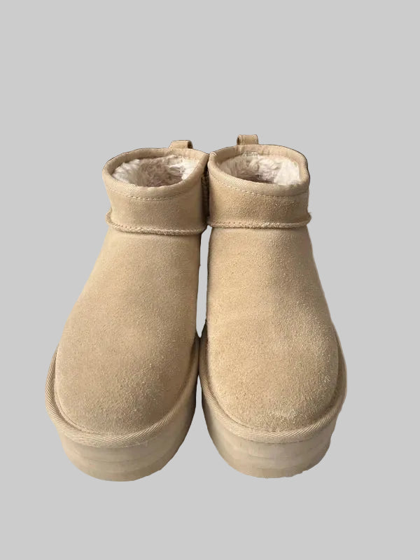 Platform Shoes | Ugg |Cream Suede | Size 5 UK |Frock 33