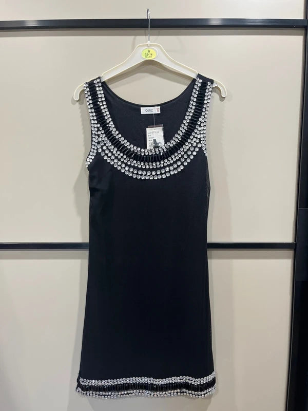 Black Cocktail Dress | Quiz | Size 10 | New with Tags | Frock33