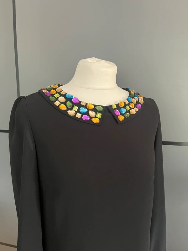 Black Cocktail Dress | Sugarhill Boutique | Size 10 | New with Tags | Frock33