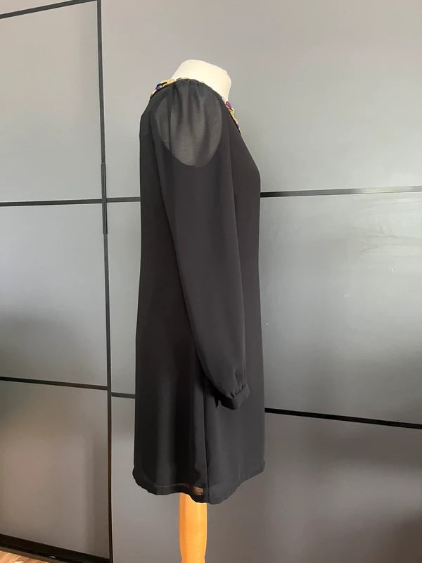 Black Cocktail Dress | Sugarhill Boutique | Size 10 | New with Tags | Frock33