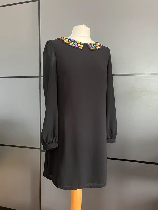Black Cocktail Dress | Sugarhill Boutique | Size 10 | New with Tags | Frock33