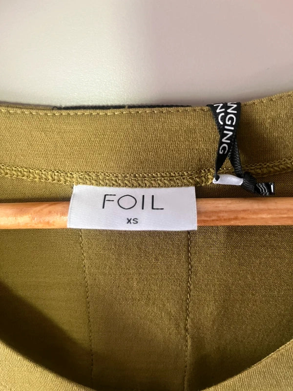 FOIL Merino Wool Oversized Dress with Pockets | Size 10–12 | Frock33