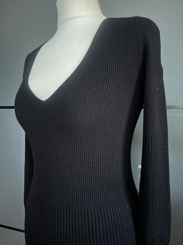 Black BodyCon Dress | by All Saints | Black | Size 10