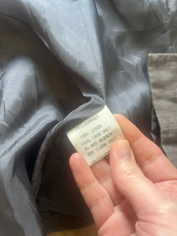 Vintage Blazer | Linen | By Yellowhammer | Size 10 | Y2K Style