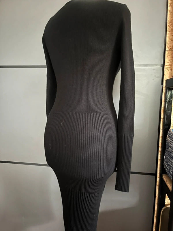 Black BodyCon Dress | by All Saints | Black | Size 10