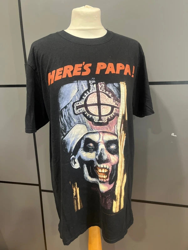The Band Ghost Here’s Papa Band Tee size L