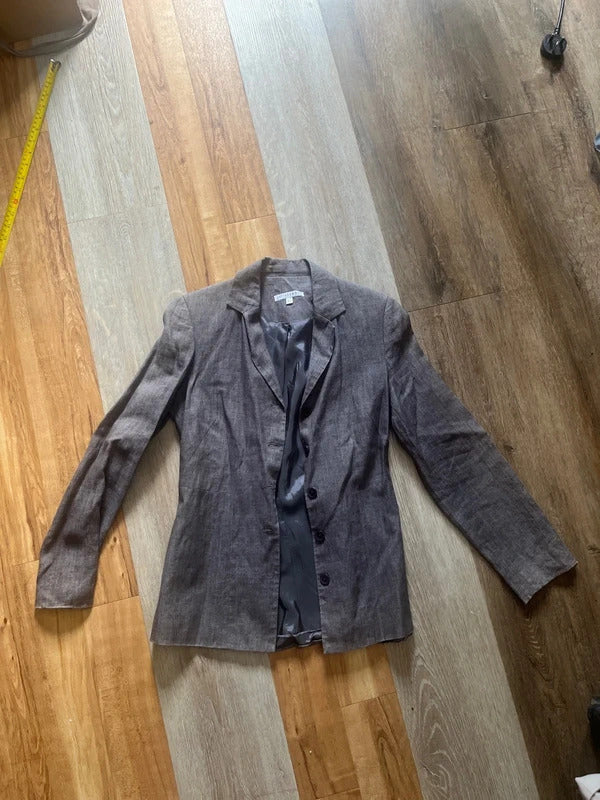 Vintage Blazer | Linen | By Yellowhammer | Size 10 | Y2K Style