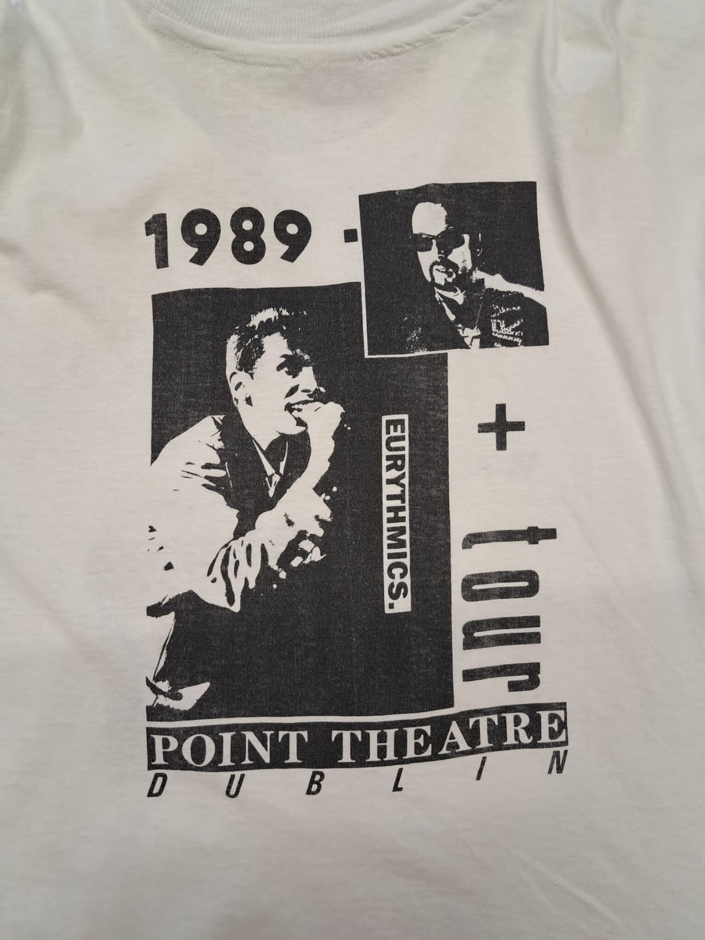 Vintage Clothing | 1980s Vintage Band T-Shirt - Eurythmics - We Too are One Tour  Frock33