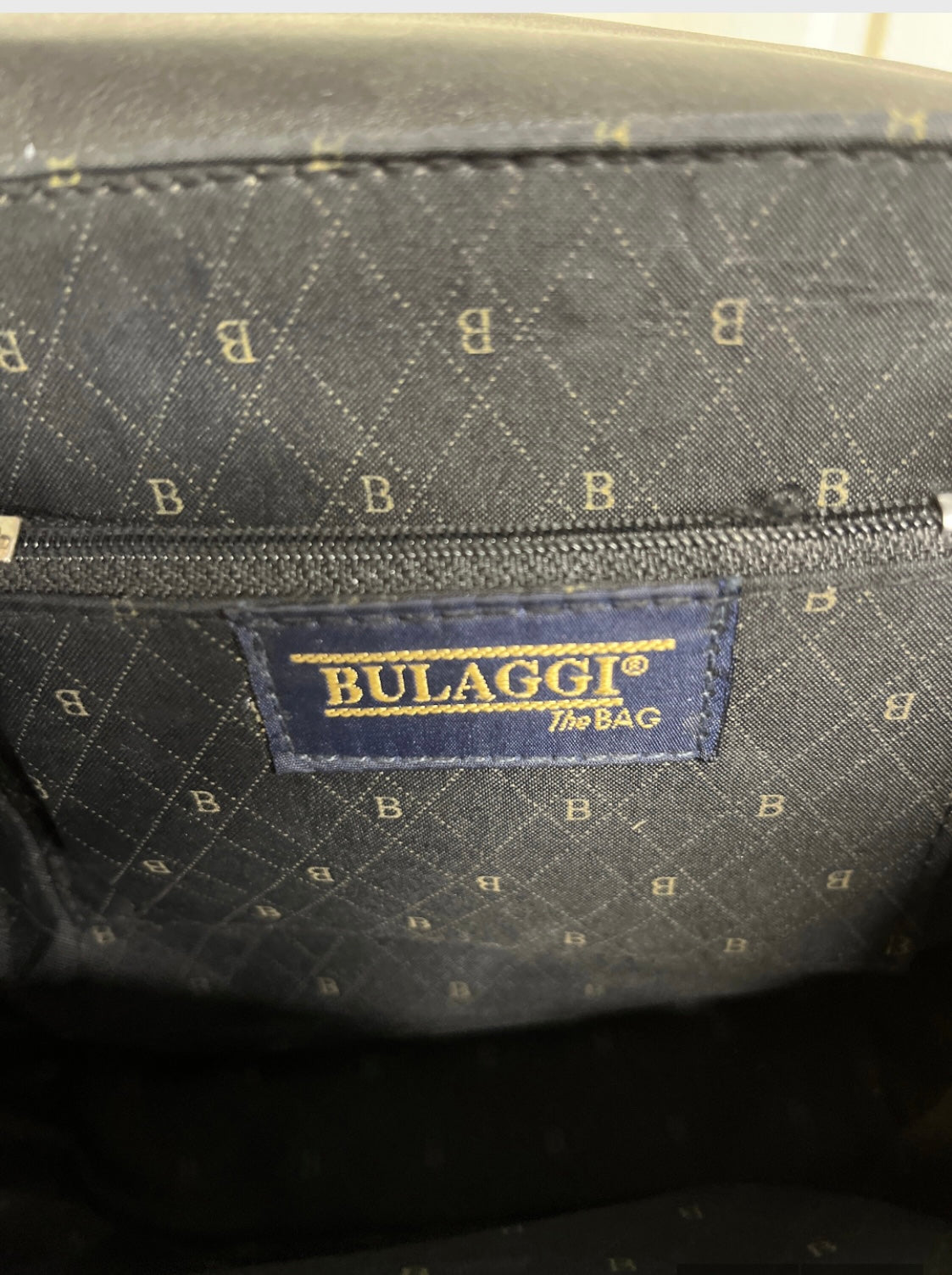Vintage Fashion - Bulaggi Bag - Black Crossover Shoulder Bag - Crossover Shoulder Bag -  Frock33