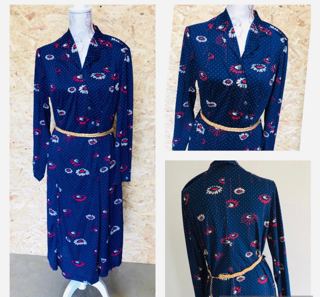 Vintage Dresses- Italian Maxi Dress - Frock33