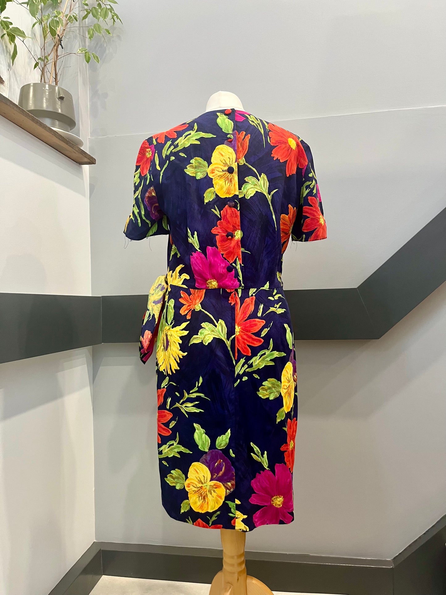 Vintage Dresses - Barry Sherrard - Midi Floral Print - Frock33