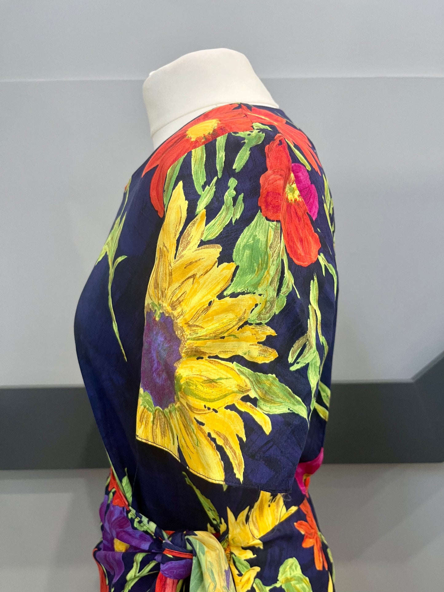 Vintage Dresses - Barry Sherrard - Midi Floral Print - Frock33