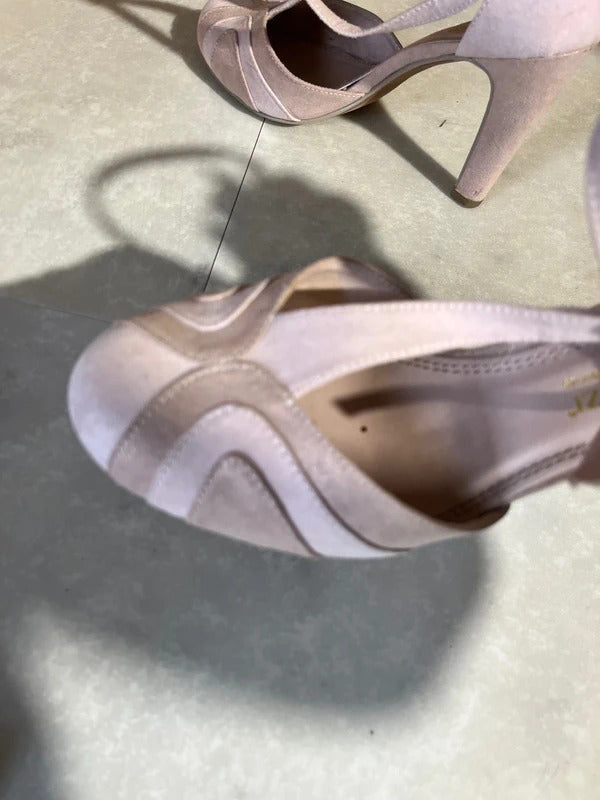 Marco Tozzi | Preloved Pink High Heel Shoes | Closed Toe | UK Size 5