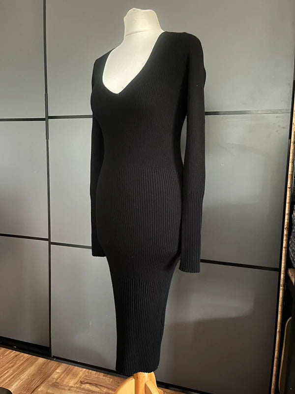 Black BodyCon Dress | by All Saints | Black | Size 10