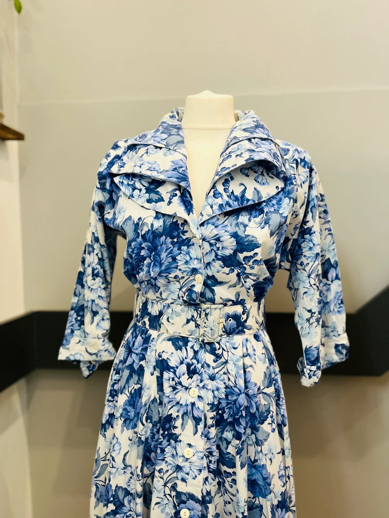 Vintage Dresses | 1950s style Midi Occasion Dress | Frock33 