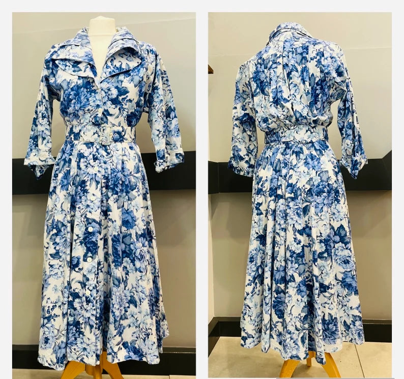 Vintage Dresses | 1950s style Midi Occasion Dress | Frock33 