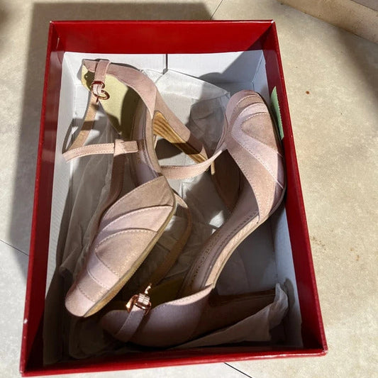 Marco Tozzi | Preloved Pink High Heel Shoes | Closed Toe | UK Size 5
