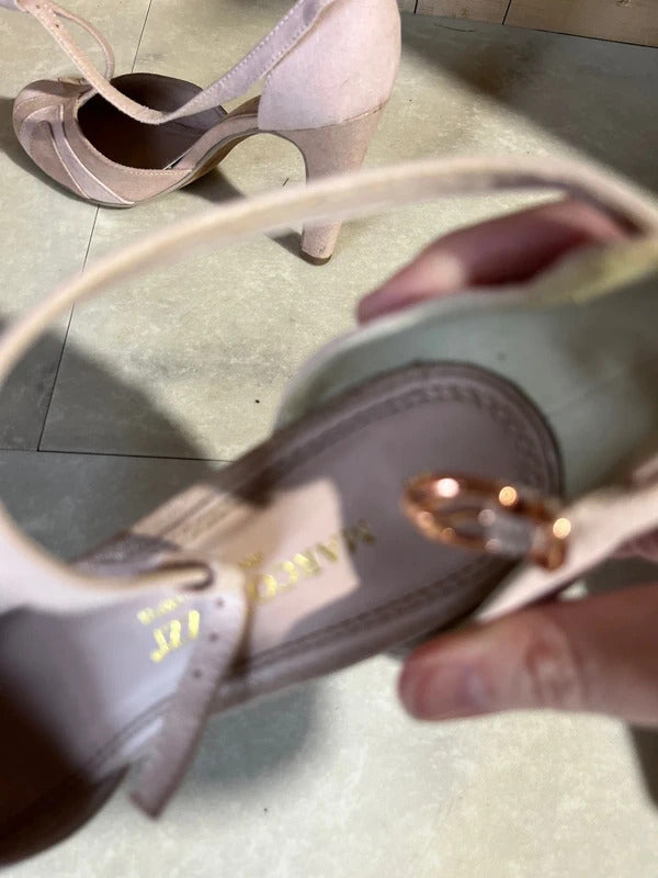 Marco Tozzi | Preloved Pink High Heel Shoes | Closed Toe | UK Size 5