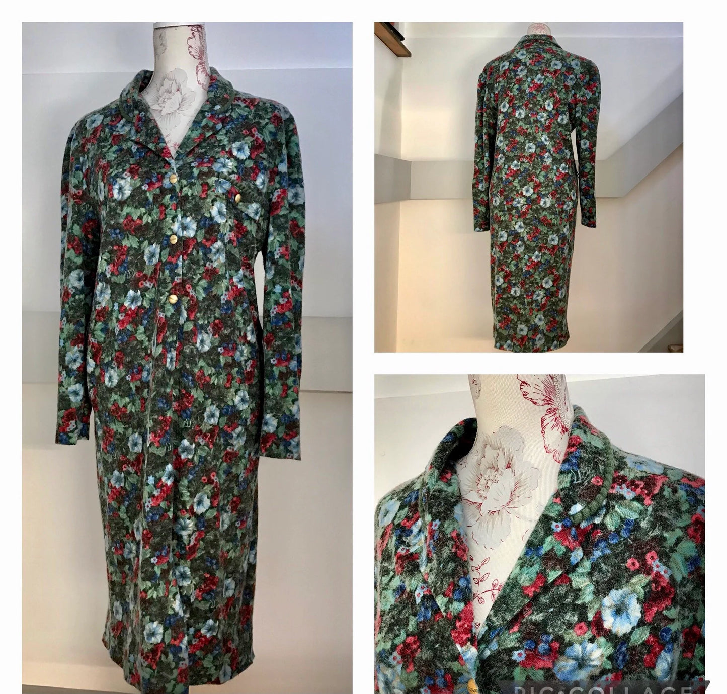 Vintage Clothing- Vintage Dress- 70s Boho Maxi size 14 - Frock33