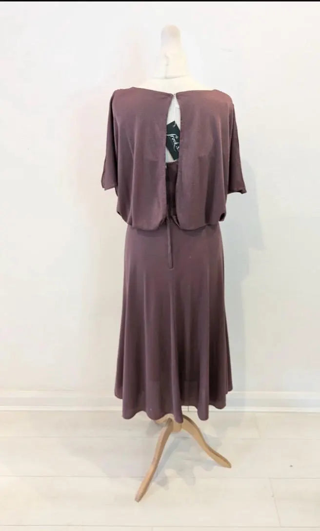 Vintage Clothing -Vintage Dress - Purple Shimmer Wrap Party Dress - Size 12 -90s Fashion - Frock33