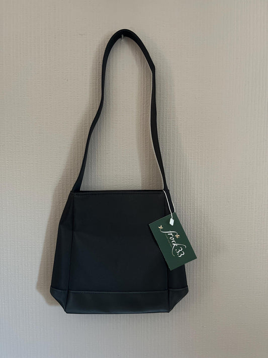 Vintage Accessories - Vintage Hangbag - Bucket Black Bag - Y2k - Frock33
