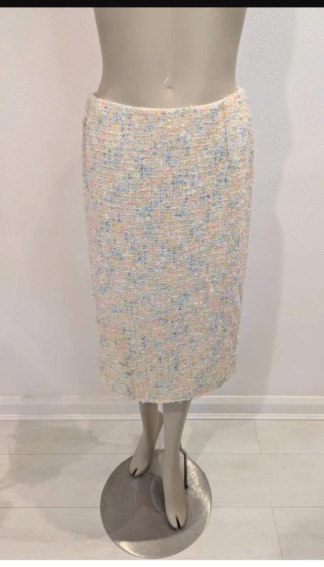 Vintage Two Piece Suit – Blazer and Skirt by Wolfangel Dublin | Irish Designer Tweed Suit - Frock33