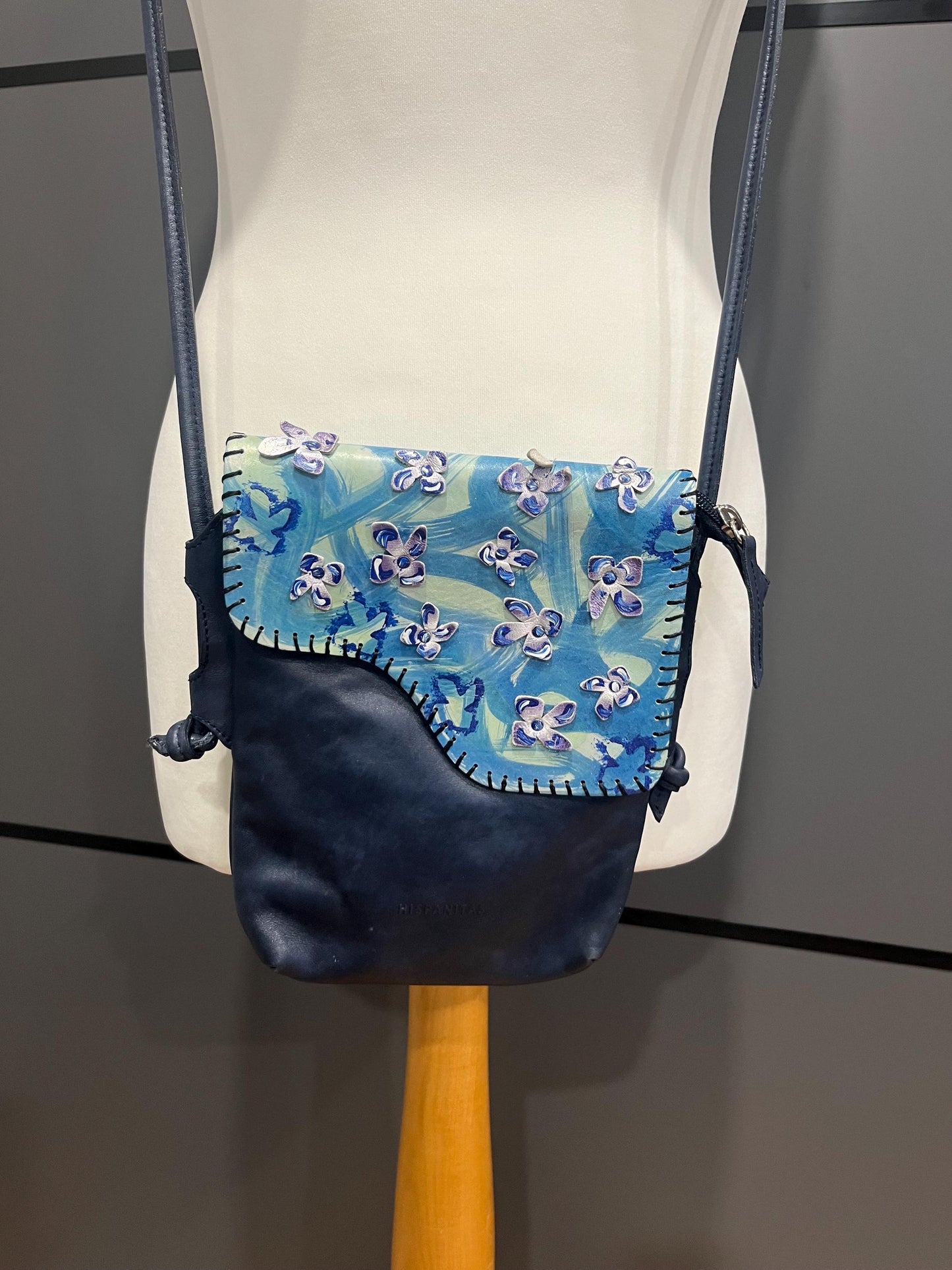 Vintage Accessories -Vintage Bag Timeless Spanish Elegance in a Compact Vintage Bag- Frock 33