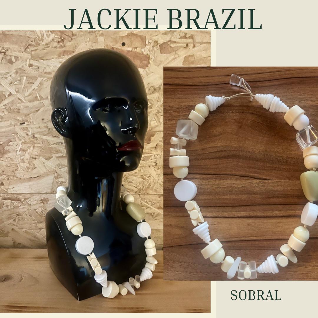 Vintage Jewellery set by Carlos Sobral - Teal Blue set Matching Necklace and Bracelet 1960s Contemporary Statement signed pieces - Frock33 (Copy)