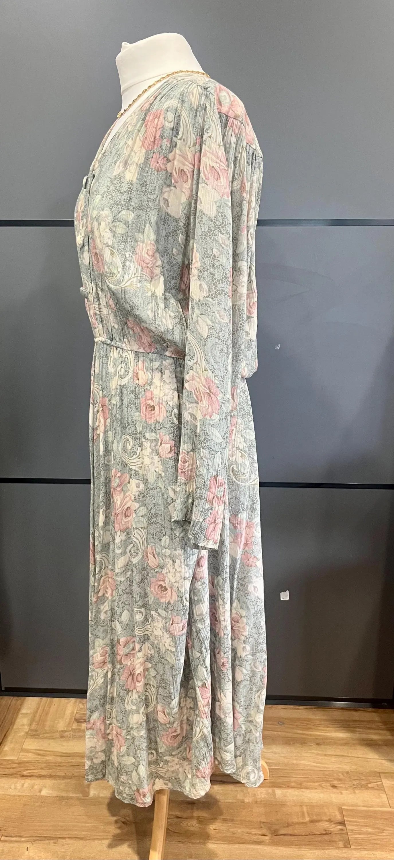 Vintage Clothing -Vintage Midi Dress - by Leslie Fay- Size 12 - Frock33