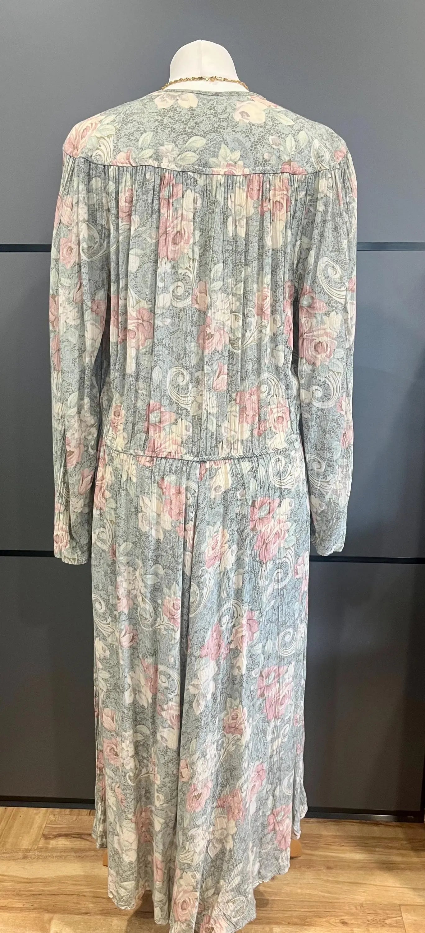 Vintage Clothing -Vintage Midi Dress - by Leslie Fay- Size 12 - Frock33